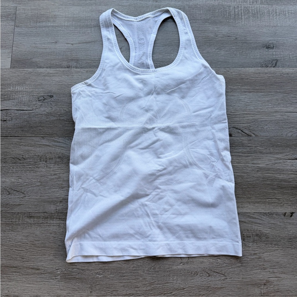 Lululemon Athletica Swiftly Tech Tank Top White - Picture 2 of 4